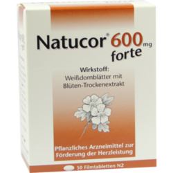 Verpackungsbild (Packshot) von NATUCOR 600 mg forte Filmtabletten