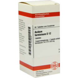 Verpackungsbild (Packshot) von ACIDUM FORMICICUM D 12 Tabletten