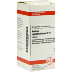 Verpackungsbild (Packshot) von ACIDUM HYDROFLUORICUM D 10 Tabletten