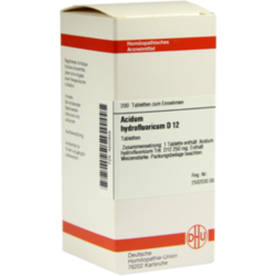 Verpackungsbild (Packshot) von ACIDUM HYDROFLUORICUM D 12 Tabletten