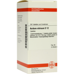 Verpackungsbild (Packshot) von ACIDUM NITRICUM D 12 Tabletten