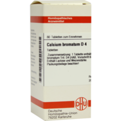 Verpackungsbild (Packshot) von CALCIUM BROMATUM D 4 Tabletten