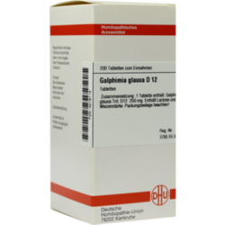 Verpackungsbild (Packshot) von GALPHIMIA GLAUCA D 12 Tabletten
