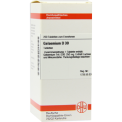 Verpackungsbild (Packshot) von GELSEMIUM D 30 Tabletten