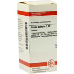 Verpackungsbild (Packshot) von HEPAR SULFURIS C 30 Tabletten
