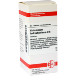 Verpackungsbild (Packshot) von HISTAMINUM hydrochloricum D 6 Tabletten