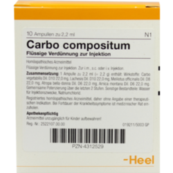 Verpackungsbild (Packshot) von CARBO COMPOSITUM Ampullen