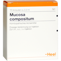 Verpackungsbild (Packshot) von MUCOSA compositum Ampullen
