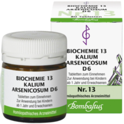 Verpackungsbild (Packshot) von BIOCHEMIE 13 Kalium arsenicosum D 6 Tabletten