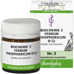 Verpackungsbild (Packshot) von BIOCHEMIE 3 Ferrum phosphoricum D 12 Tabletten