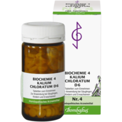 Verpackungsbild (Packshot) von BIOCHEMIE 4 Kalium chloratum D 6 Tabletten