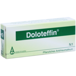 Verpackungsbild (Packshot) von DOLOTEFFIN Filmtabletten