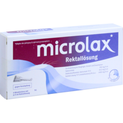 Verpackungsbild (Packshot) von MICROLAX Rektallösung Klistiere