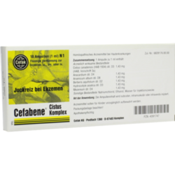 Verpackungsbild(Packshot) von CEFABENE Cistus Komplex Injektionslösung