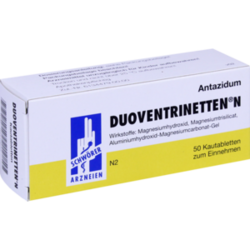 Verpackungsbild(Packshot) von DUOVENTRINETTEN N Kautabletten