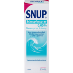 Verpackungsbild (Packshot) von SNUP Schnupfenspray 0,05% Nasenspray