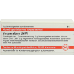 Verpackungsbild (Packshot) von VISCUM ALBUM LM VI Globuli