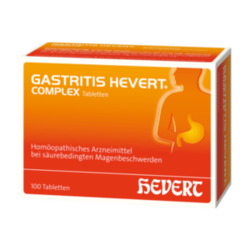 Verpackungsbild (Packshot) von GASTRITIS HEVERT Complex Tabletten