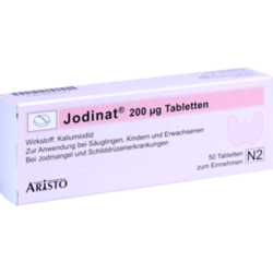 Verpackungsbild (Packshot) von JODINAT 200 μg Tabletten