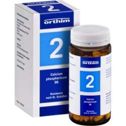 Verpackungsbild(Packshot) von BIOCHEMIE Orthim 2 Calcium phosphoricum D 6 Tabl.