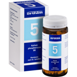 Verpackungsbild(Packshot) von BIOCHEMIE Orthim 5 Kalium phosphoricum D 6 Tabl.