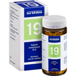Verpackungsbild(Packshot) von BIOCHEMIE Orthim 19 Cuprum arsenicosum D 12 Tabl.