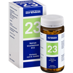 Verpackungsbild(Packshot) von BIOCHEMIE Orthim 23 Natrium bicarbonicum D 12 Tab.