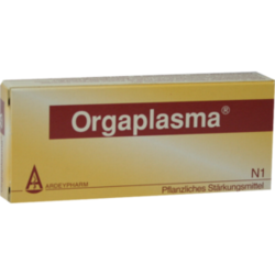 Verpackungsbild (Packshot) von ORGAPLASMA überzogene Tabletten