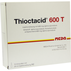 Verpackungsbild (Packshot) von THIOCTACID 600 T Injektionslösung