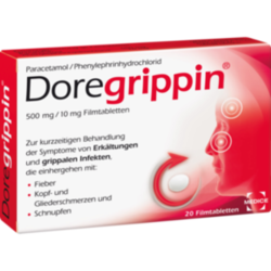 Verpackungsbild (Packshot) von DOREGRIPPIN Tabletten