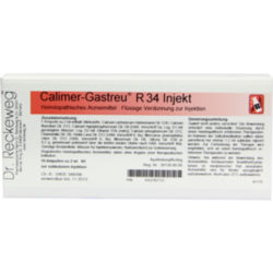 Verpackungsbild (Packshot) von CALIMER-Gastreu R34 Injekt Ampullen