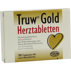 Verpackungsbild (Packshot) von TRUW GOLD Herztabletten