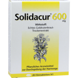Verpackungsbild (Packshot) von SOLIDACUR 600 mg Filmtabletten