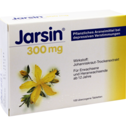 Verpackungsbild (Packshot) von JARSIN 300 überzogene Tabletten