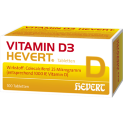Verpackungsbild (Packshot) von VITAMIN D3 HEVERT Tabletten