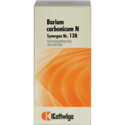 Verpackungsbild (Packshot) von SYNERGON KOMPLEX 138 Barium carbonicum N Tabletten