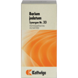 Verpackungsbild (Packshot) von SYNERGON KOMPLEX 33 Barium jodatum Tabletten