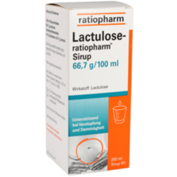 Verpackungsbild (Packshot) von LACTULOSE-ratiopharm Sirup