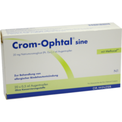 Verpackungsbild(Packshot) von CROM-OPHTAL sine Augentropfen EDB