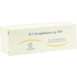 Verpackungsbild (Packshot) von JSO St 3 Scrophularia cp Globuli