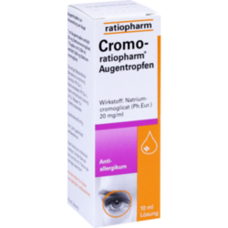 Verpackungsbild (Packshot) von CROMO-RATIOPHARM Augentropfen