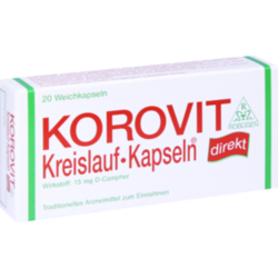 Verpackungsbild (Packshot) von KOROVIT Kreislauf-Kapseln
