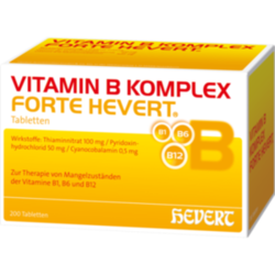 Verpackungsbild (Packshot) von VITAMIN B KOMPLEX forte Hevert Tabletten
