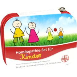 Verpackungsbild (Packshot) von HOMÖOPATHIE Set für Kinder Globuli