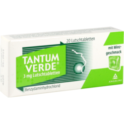 Verpackungsbild (Packshot) von TANTUM VERDE 3 mg Lutschtabl.m.Minzgeschmack