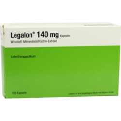 Verpackungsbild (Packshot) von LEGALON 140 mg Kapseln