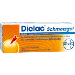 Verpackungsbild (Packshot) von DICLAC Schmerzgel 1%