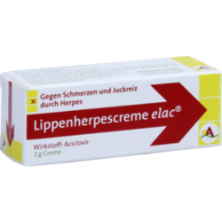Verpackungsbild(Packshot) von LIPPENHERPESCREME elac
