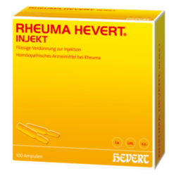 Verpackungsbild (Packshot) von RHEUMA HEVERT injekt Ampullen