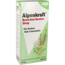 Verpackungsbild(Packshot) von ALPENKRAFT Bronchial-Husten-Sirup Salus